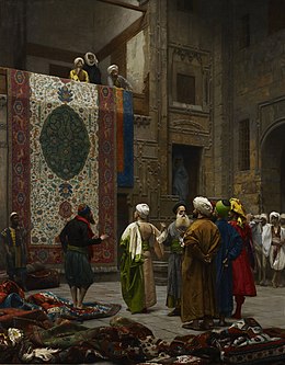 Marchand de tapis au Caire — Wikipédia