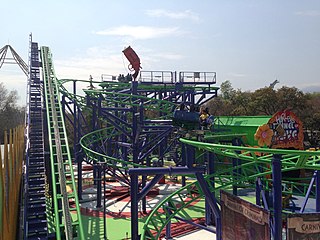 <span class="mw-page-title-main">The Joker (Six Flags México)</span> Spinning roller coaster