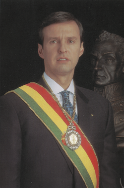 Jorge Quiroga. Suárez, Antonio. 2001, Antonio Suárez collection, La Paz.png