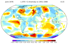 June 1976 GISS Surface Temperature Analysis Global Maps from GHCN v3 Data June1976.png