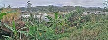 View from Cross of Remembrance over Kainantu