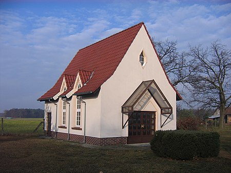 Kapelle auf dem Schlichower Friedhof