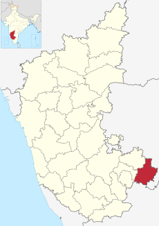 Ligging in Karnataka