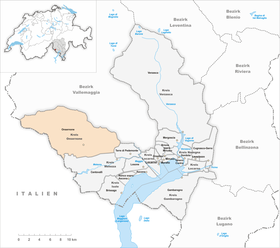 Mappa di Onsernone