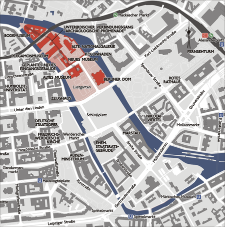 Karte berlin museumsinsel