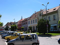 Târgu Secuiesc (Kézdivásárhely), en typisk stad i Sicul-landet