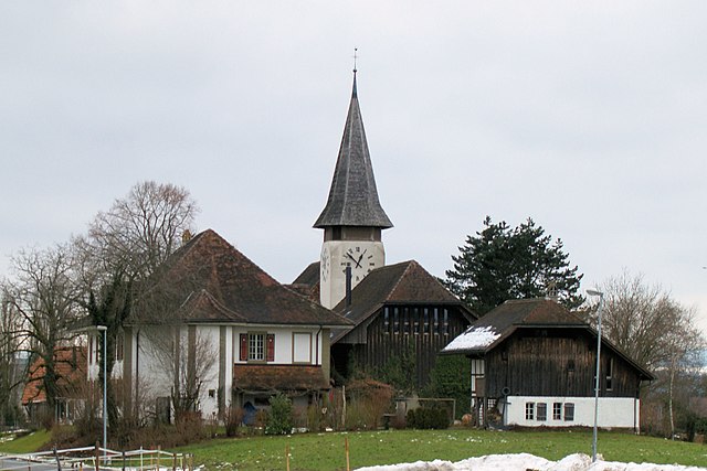 Grafenreid village church, built in 1748