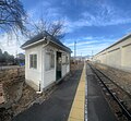 The shelter on the platform, 2023