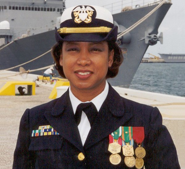 Carroll as a U.S. Navy officer.
