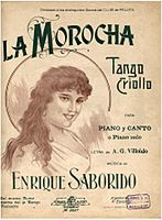 La morocha (1905), Ángel Villoldo eta Enrique Saboridorena.