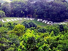 Land of Promise, located atop a hill at The Gap Farming Resort