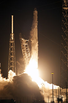 Liftoff of SpaceX CRS-4 aboard a Falcon 9 launch vehicle on 21 September 2014 Launch of Falcon 9 carrying SpX CRS-4 (KSC-2014-4049).jpg