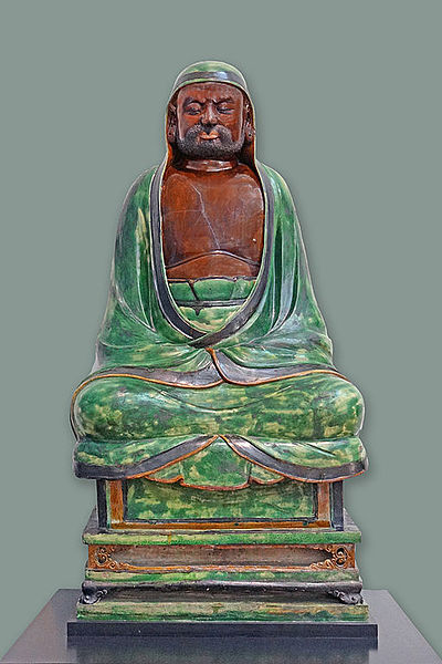 File:Le patriarche Bodhidharma (V&A Museum) (9471398169).jpg