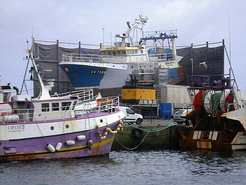 Bateaux de pêche à quai