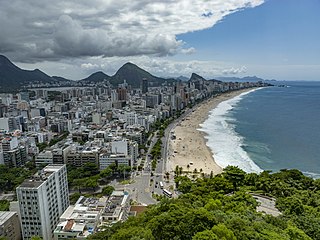 Leblon Neighborhood in Rio de Janeiro, Rio de Janeiro, Brazil