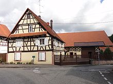 Ancienne ferme (1738), 23 route de Wissembourg