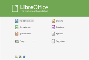 LibreOffice 4.0.1.2 Start Center.png