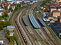 * Nomination Railroad station in Lichtenfels in Upper Franconia seen from the south. Aerial view. --Ermell 05:32, 9 October 2023 (UTC) * Promotion  Support Good quality.--Famberhorst 06:17, 9 October 2023 (UTC)  Support Good quality. --Svetlov Artem 09:29, 9 October 2023 (UTC)