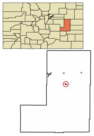 <span class="mw-page-title-main">Hugo, Colorado</span> Town in Colorado, United States