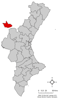 Rincón de Ademuz Comarca in Valencian Community, Spain