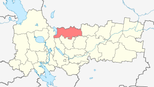 Location of Vozhegodsky District (Vologda Oblast).svg