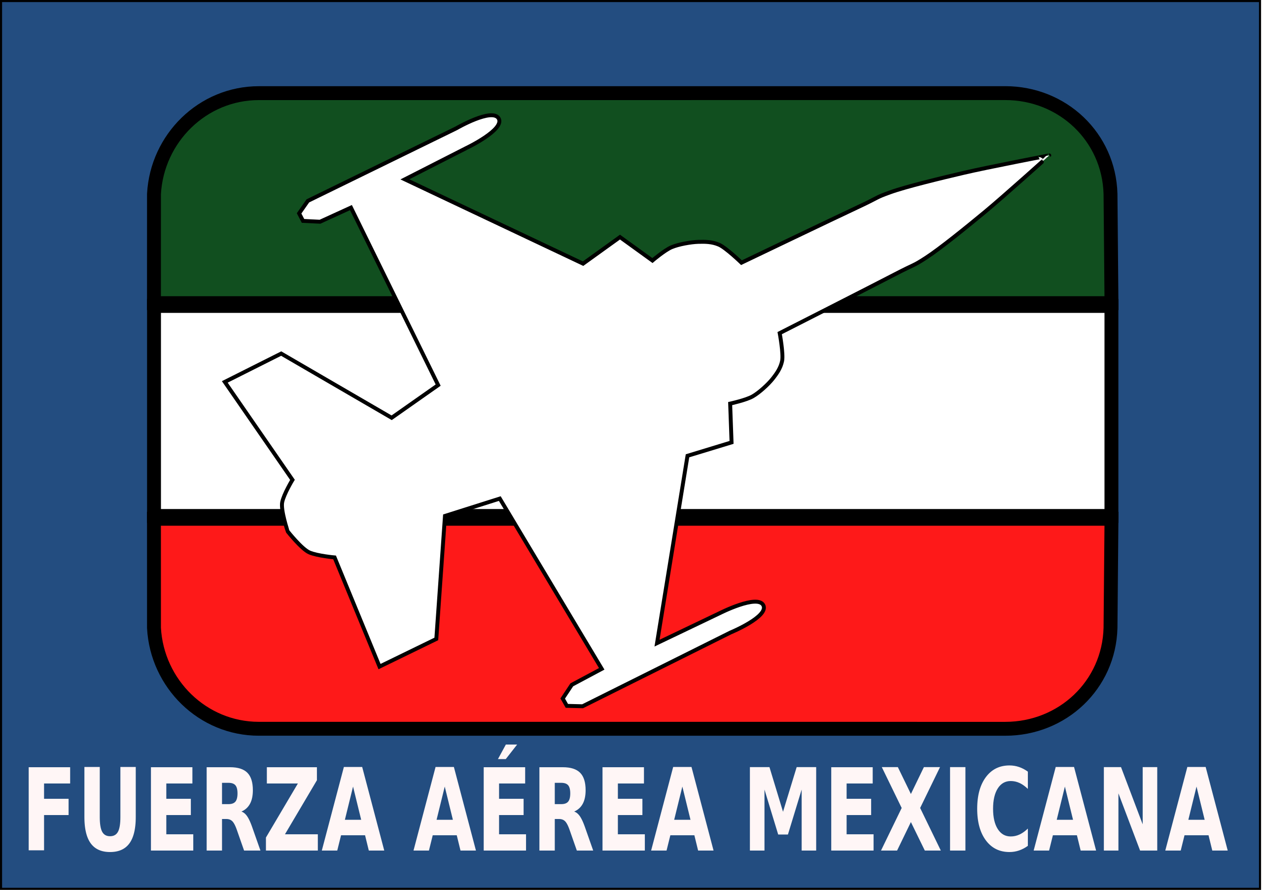 Archivo:Logo of the Mexican Air  - Wikipedia, la enciclopedia libre