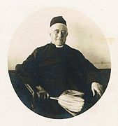 Louis Duchesne, directeur de l'Institut Français d'Archéologie Orientale du Caire, en 1912.