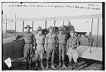 Thumbnail for File:Lt. B. Cummings, Lt. A. Coyle, Lt. Edgar Wirt Bagnell, Dr. E.G. Benson, and Lt. B. Osborne in 1916.jpg