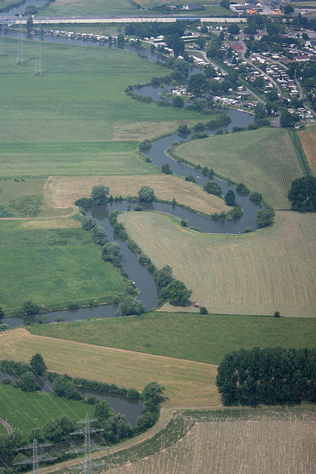 Luftbild Lippe Uentrop