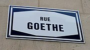 Vorschaubild für Rue Goethe (Stad Lëtzebuerg)