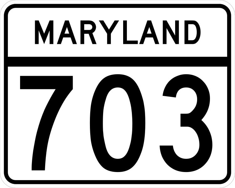 File:MD Route 703.svg