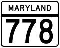 File:MD Route 778.svg