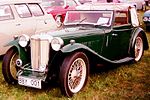 1939 MG TB Tickford Drop Head Coupe