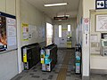 桜町前駅改札口