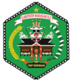 Lambang resmi Kabupatén Mahakam Ulu