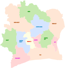 Map of Côte d'Ivoire Regions (1996-1997).svg