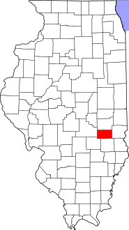 Map of Illinois highlighting Cumberland County.svg