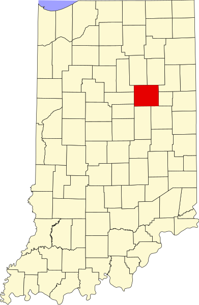 File:Map of Indiana highlighting Grant County.svg