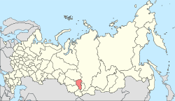 Anžero-Sudžensk na mapě