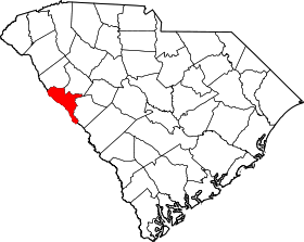 Map of South Carolina highlighting McCormick County.svg