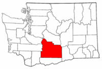 華盛頓州雅基馬縣地圖