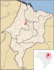 Poziția localității Altamira do Maranhão