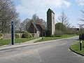 L'entrée du cimetière militaire allemand