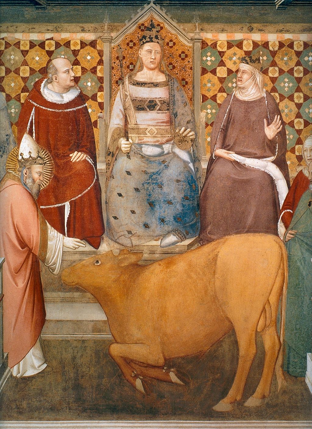 Maso di Banco 1335-40 Fresco from Santa Croce, Florence 03