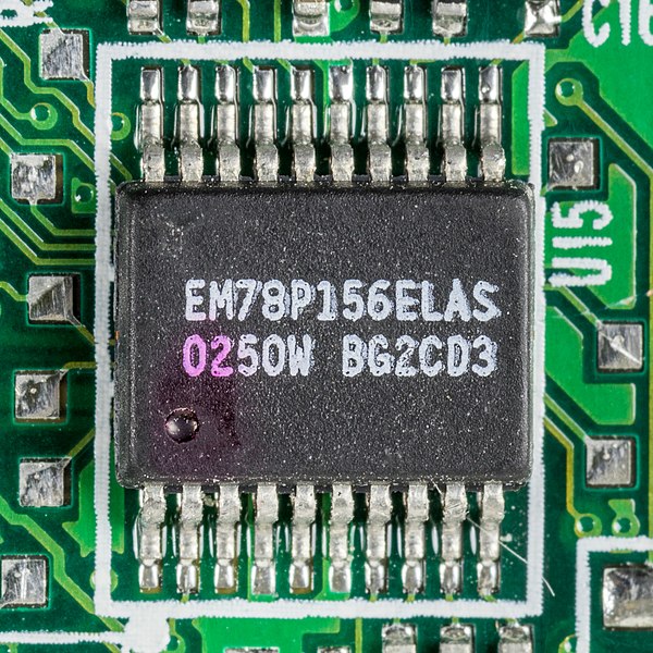File:Medion Pocket PC MD 7200 (Model MDPPC 100) - board - ELAN Microelectronics EM78P156ELAS-2987.jpg