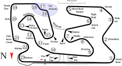 Strecke im Miller Motorsport Park