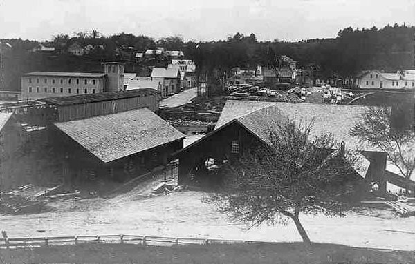 West Buxton lumber mills, 1919
