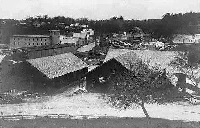 West Buxton lumber mills, 1919