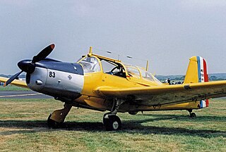 Morane-Saulnier Alcyon French 1949 trainer airplane