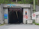 Nördliches Portal des Munt-la-Schera-Tunnels